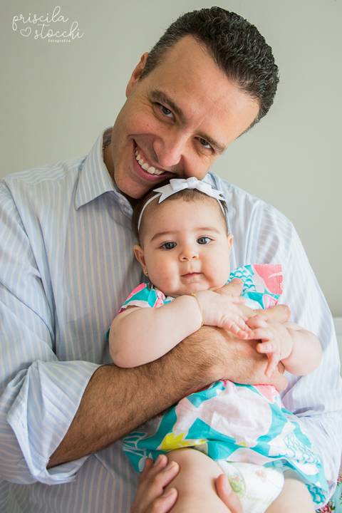 Ensaio Bebê 6 meses Lifestyle em casa São Paulo'