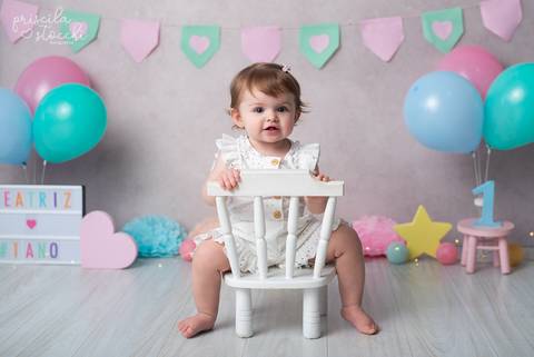 Ensaio 1 ano estúdio Zona Sul SP'