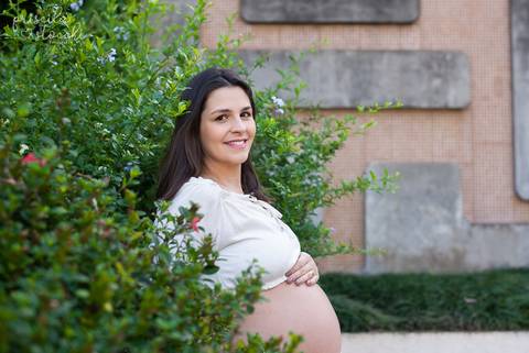 Ensaio Gestante Externo Parque Burle Marx SP'