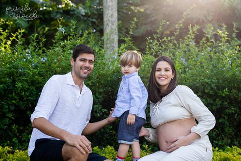 Ensaio Gestante Externo Parque Burle Marx SP'