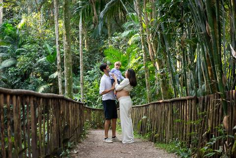 Ensaio Gestante Grávida Externo Parque Burle Marx São Paulo'