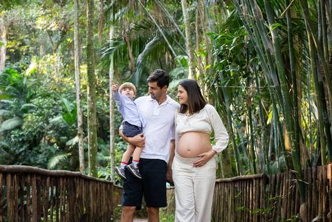 Ensaio Gestante Externo Parque Burle Marx São Paulo'