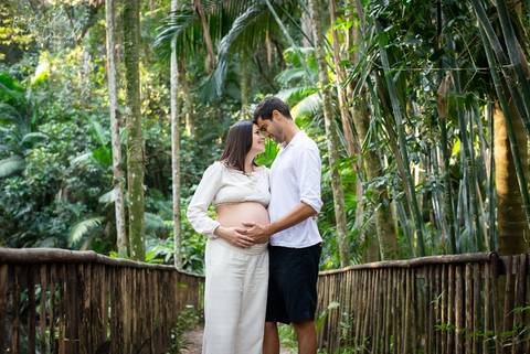 Ensaio Gestante Externo Parque Burle Marx São Paulo'