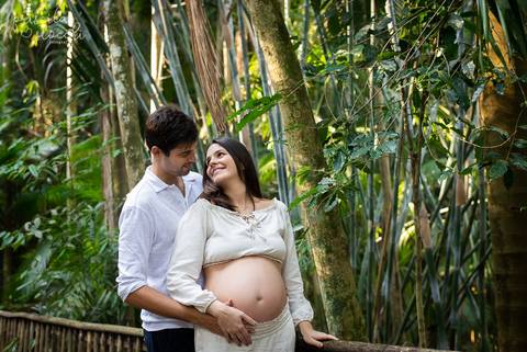 Ensaio Gestante Grávida Externo Parque Burle Marx São Paulo'