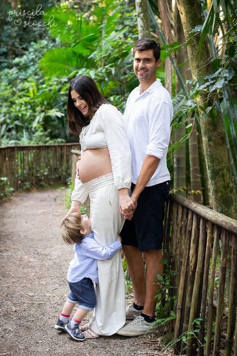 Ensaio Gestante Grávida Externo Parque Burle Marx São Paulo'
