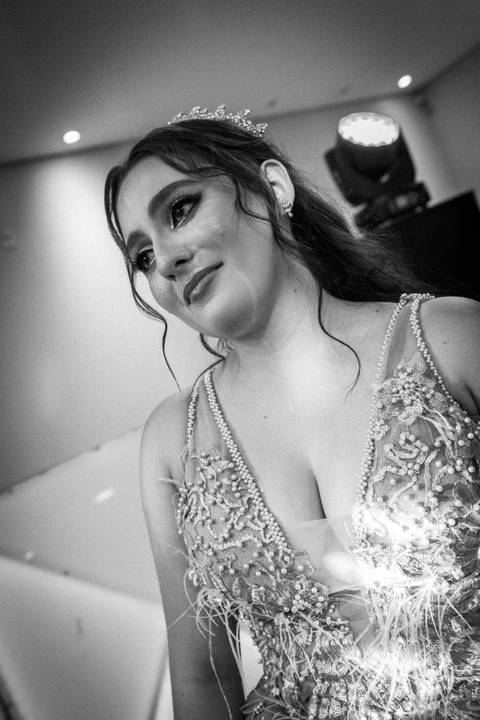 Debutante emoção'
