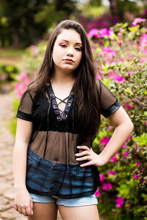 Ensaio de 15 anos da Duda na Praça Província de Shiga'