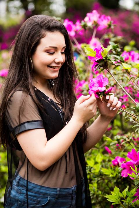Ensaio de 15 anos da Duda na Praça Província de Shiga'