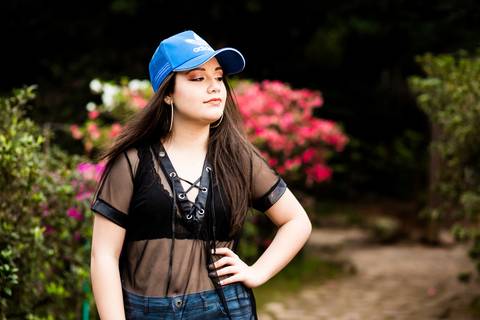 Ensaio de 15 anos da Duda na Praça Província de Shiga'