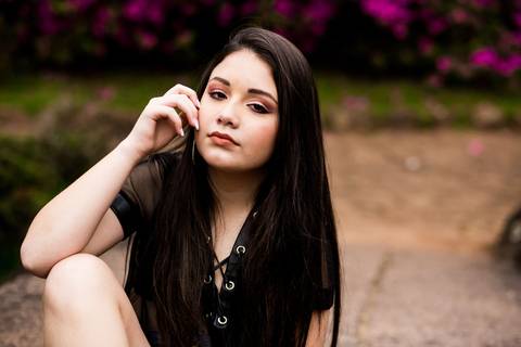 Ensaio de 15 anos da Duda na Praça Província de Shiga'