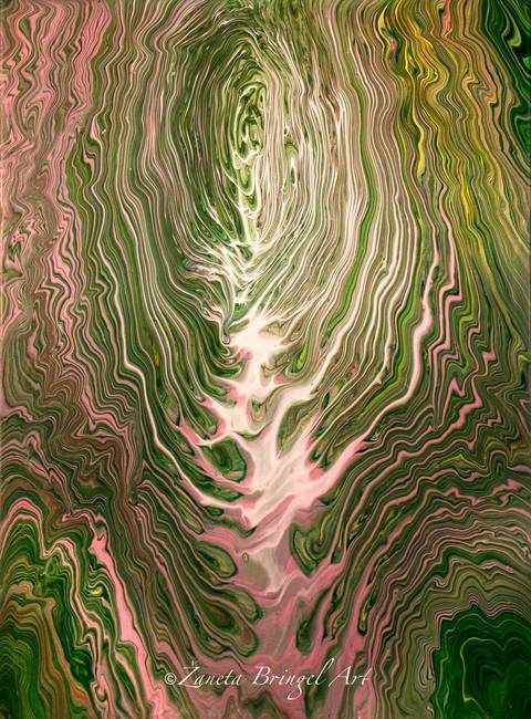 Tree of Life, 45x35x2cm, acrylics on canvas'