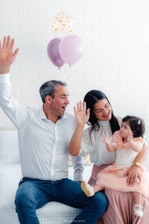 Ensaio Luiza Helena 2 anos'