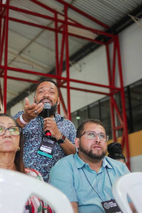 Inspiradores também se juntaram a plateia de outros inspiradores.'