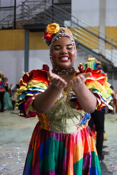 Coco de roda Reis do Cangaço animou a noite do segundo dia de evento.'