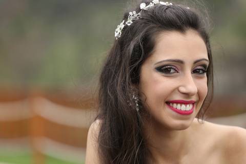 Maquilhagem de noiva profissonal'