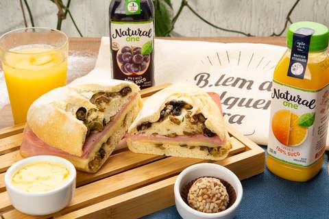 Gastronomia - Pão de azeitona'