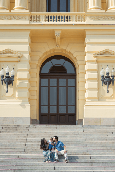 Ensaio de Família - Museu do Ipiranga'