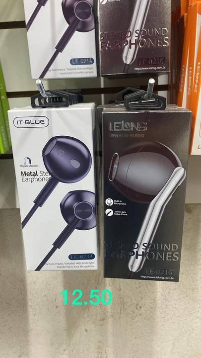 FONE IT-BLUE R$12.50'