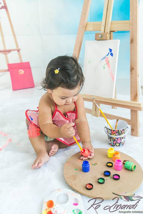 pintando o set Laurinhapintando o set Laurinha'
