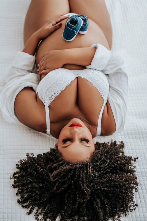 Toda gestante tem que manter a sensualidade'