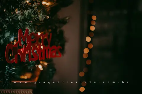 Ensaio Família Natal em casa'