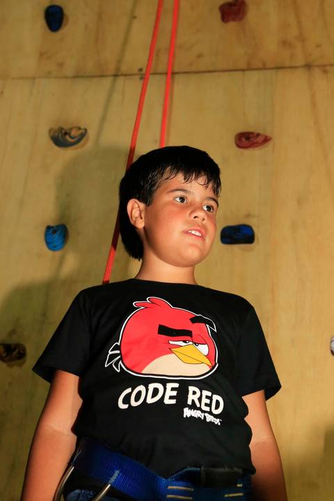 escalando pela 1º vez'