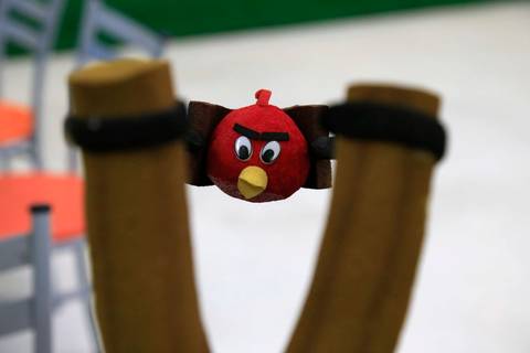 Decoração Minecraft Buffet Terra do Nunca'