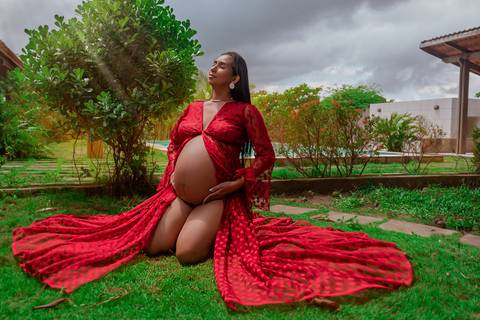 ensaio gestante em fortaleza-ce no sitio da familia'