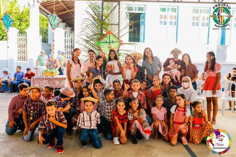 Arraiá de São João do Progetto Queimadas - Benfeitor João Lantyer - Challet - Queimadas-Ba - Waldyr Lantyer Fotografia - Waldyr José Andrade Lantyer - Prefeitura Municipal de Queimadas - Casa Francisco Lantyer - João Lantyer - Vila Vela de Santo Antonio d'
