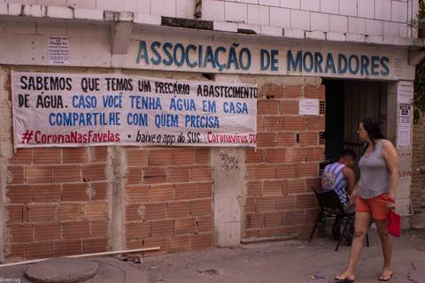 Informações da associação de moradores'