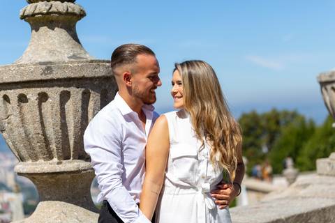 Sessão pré-casamento Vânia&Nicolas no bom jesus de braga - JMV Fotografia e Video 10'