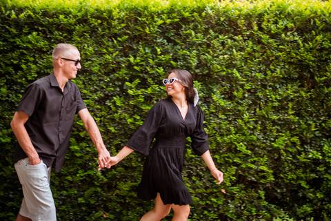 Pré wedding da Letícia e Rodrigo realizado na Rota do Vinho, em São Roque na Quinta do Olivardo fotografado por May e José Fotografia'