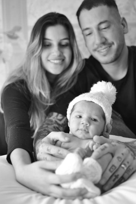 Ensaio new born Maju'