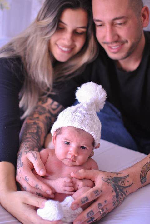 Ensaio new born Maju'