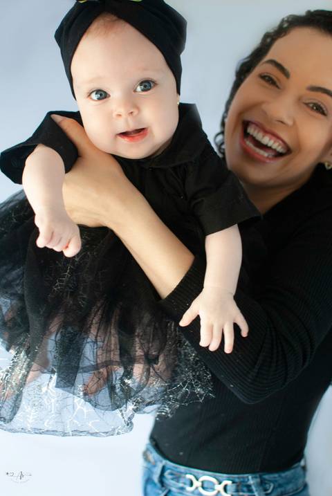 Dia das mães Fernanda e Helena'