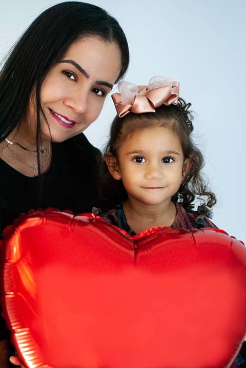 Dia das mães Tabata e Laura
'