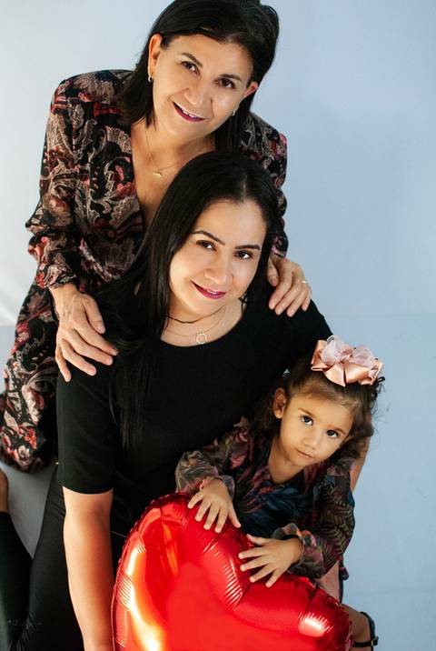 Dia das mães Tabata e Laura
'