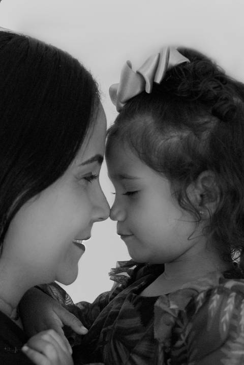 Dia das mães Tabata e Laura
'