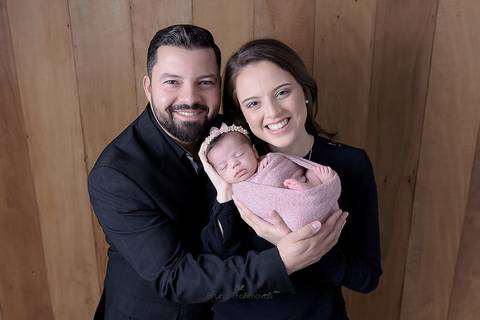 fotos de newborn e pais '