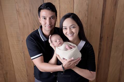 ensaio com os pais'