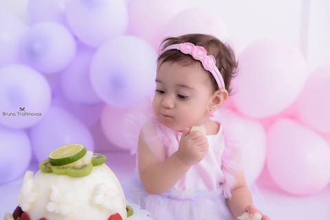 ensaio um ano com frutinhas'