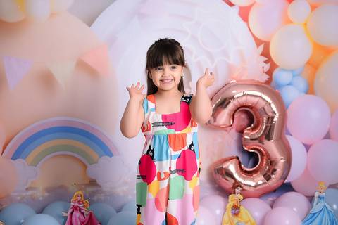 ensaio de 3 anos menina estúdio em santo andré'