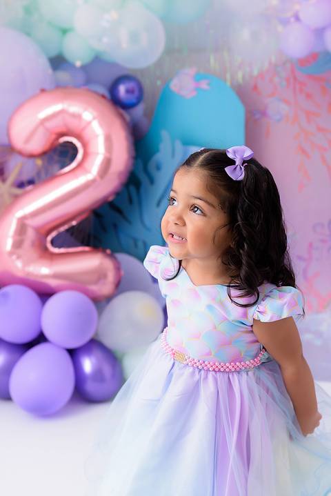 ensaio menina 2 anos sereia campestre santo andré'