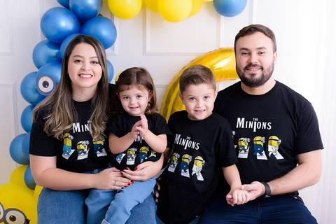foto de família aniversário'