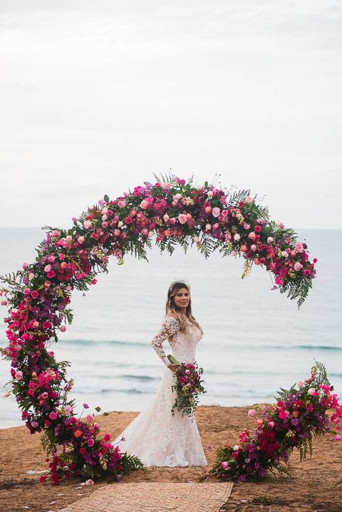 retrato da noiva longe'