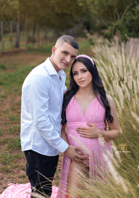 Ensaio Gestante Externo Luana Moresco Ijuí Cruz Alta Santo Angelo Ideia Pose Look Vestido Casal onde preço quando semana meses maquiagem make lugar fotografia foto fotografo fotografa parque pedreira'