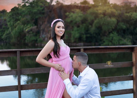 Ensaio Gestante Externo Luana Moresco Ijuí Cruz Alta Santo Angelo Ideia Pose Look Vestido Casal onde preço quando semana meses maquiagem make lugar fotografia foto fotografo fotografa parque pedreira'