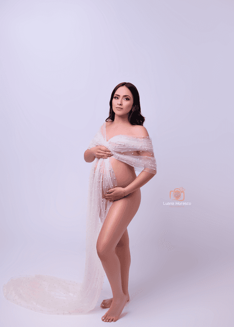 Ensaio Gestante Estúdio Luana Moresco Ijuí Cruz Alta Santo Angelo Ideia Pose Look Vestido Casal onde preço quando semana meses maquiagem make lugar Fotografia Fotografo Fotografa Foto'