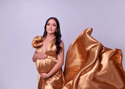 Ensaio Gestante Estúdio Luana Moresco Ijuí Cruz Alta Santo Angelo Ideia Pose Look Vestido Casal onde preço quando semana meses maquiagem make lugar Fotografia Fotografo Fotografa Foto'