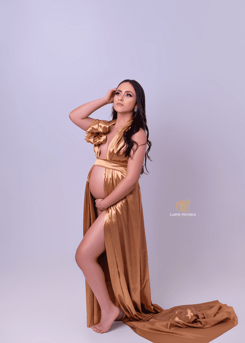 Ensaio Gestante Estúdio Luana Moresco Ijuí Cruz Alta Santo Angelo Ideia Pose Look Vestido Casal onde preço quando semana meses maquiagem make lugar Fotografia Fotografo Fotografa Foto'